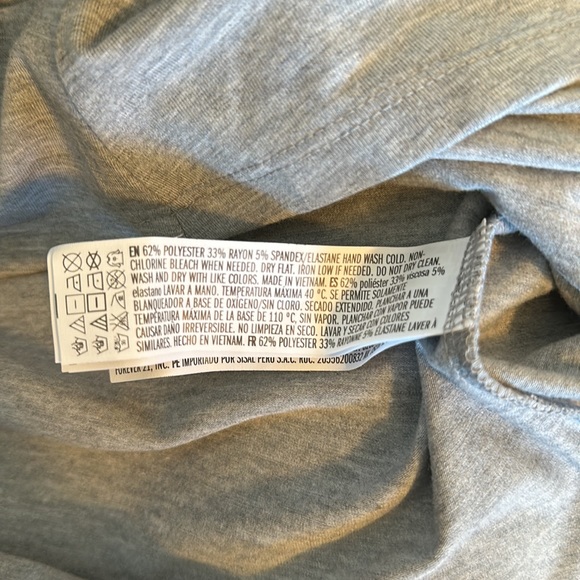 Forever 21 Light Grey Dress - Picture 5 of 5